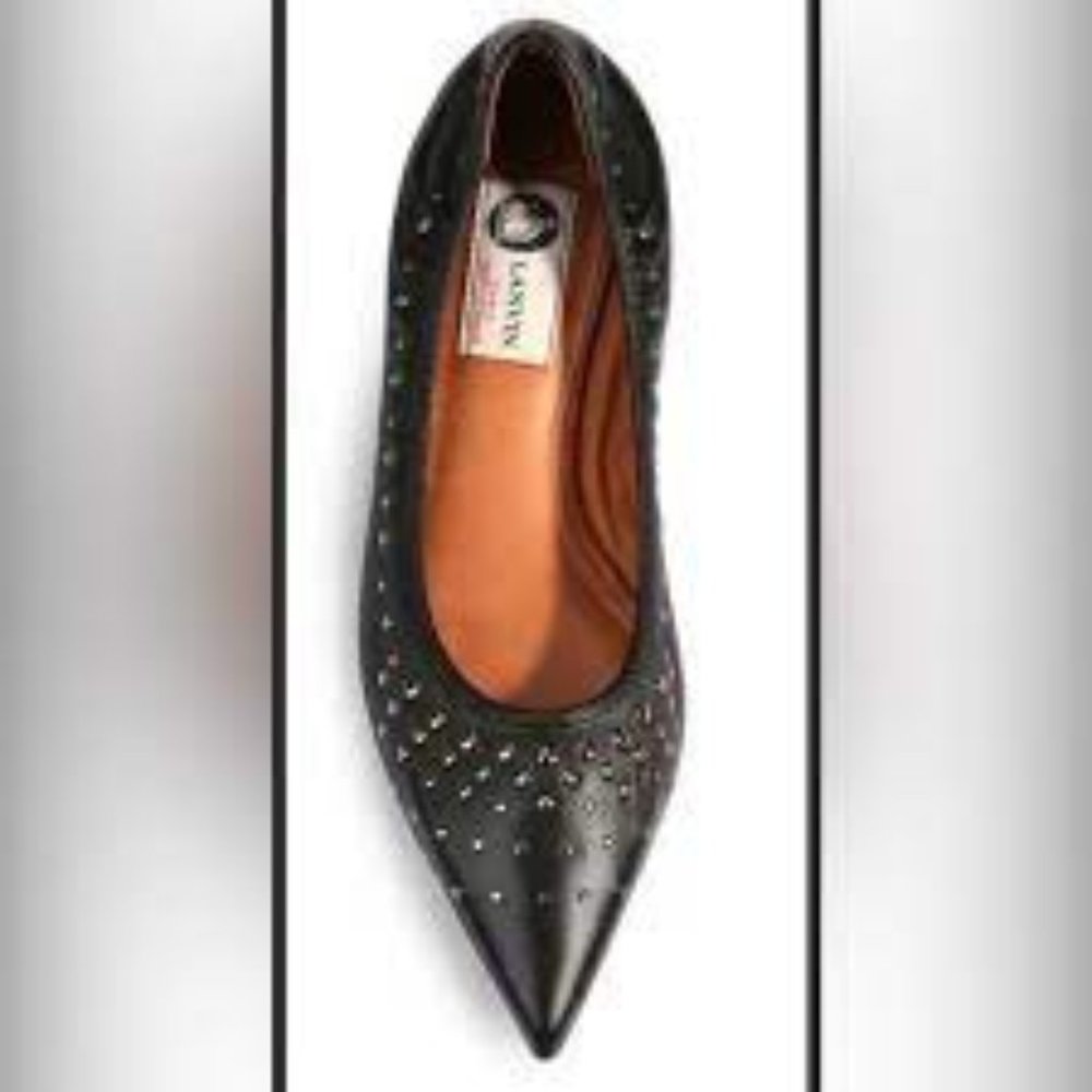 Lanvin studded flats